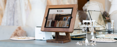Handmade Wooden iPad Stands from Freeform Made MOBILE